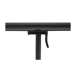 Table de jardin carr�e en aluminium laqu� gris anthracite 55x55x74cm deville - hay