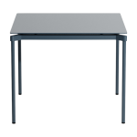 Table de jardin carr�e gris bleu 70x70cm fromme - petite friture