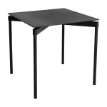 Table de jardin carr�e noire fromme - petite friture