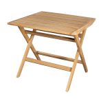 Table de jardin carr�e en teck flip - cane - line