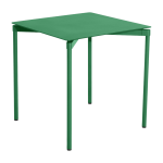 Table de jardin carr�e vert menthe fromme - petite friture