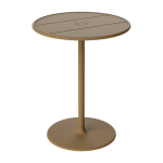 Table de jardin ronde en aluminium mocha 60x76cm fred's - fatboy
