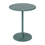 Table de jardin ronde en aluminium sauge fonc� 60x76cm fred's - fatboy