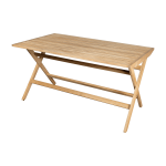 Table de jardin en teck flip - cane - line