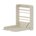 Table � langer murale en bois cr�me 63, 6x15x78cm nova - flexa