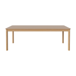 Table � manger extensible en ch�ne huil� 220 x 90 cm ronya - bolia