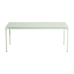 Table � manger d'ext�rieur vert pastel 90x180cm fromme - petite friture