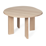 Table � manger organique en h�tre 115cm tarn - ferm living