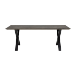 Table � manger rectangulaire en ch�ne marron 200 x 48 x 74 cm maldon - bloomingville