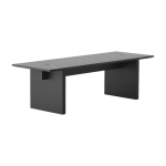 Table � manger rectangulaire en marbre noir solid - normann copenhagen