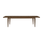 Table � manger rectangulaire en noyer extensible s - table - gubi
