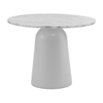 Table en marbre blanc turn - normann copenhagen