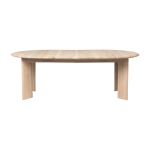 Table � rallonge x2 en ch�ne blanchi huil� bevel - ferm living
