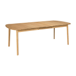 Table rectangulaire en ch�ne huil� massif 162 x 100 cm rainbow - hans k