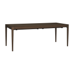 Table rectangulaire extensible en ch�ne fonc� 200 / 300 x 90 cm heart'n'soul - umage