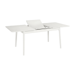 Table rectangulaire papillon en bouleau blanc 140 x 90 cm zigzag - hans k