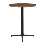 Table ronde 60 cm 3 pieds en marbre coffee allez marble - normann copenhagen