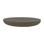 Table ronde en b�ton cir� anthracite 100 x 15 cm olo - mogg