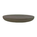 Table ronde en b�ton cir� anthracite 100 x 15 cm olo - mogg