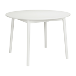 Table ronde en bouleau blanc 110 cm zigzag - hans k