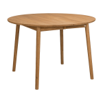 Table ronde en ch�ne huil� 110 cm zigzag - hans k