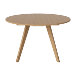 Table ronde en ch�ne massif huil� 123, 5 cm new mood - bolia