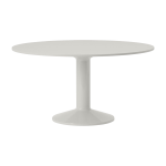 Table ronde en linol�um et acier gris 140cm midst - muuto