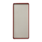 Tableau d'affichage en bambou et li�ge rouge 45x5x100cm nova - ferm living