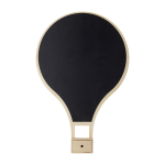 Tableau ardoise montgolfi�re contreplaqu� noir 79cm valona - bloomingville mini