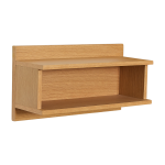 Tablette en bois 40x16xh22cm misty - h�bsch