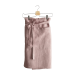 Tablier en lin rose - sohomely