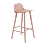 Tabouret de bar 75 cm rose nerd - muuto
