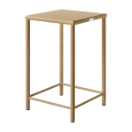 Tabouret de bar carr� en acier tress� brun vert 65cm t37 - tolix