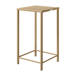 Tabouret de bar carr� en acier tress� brun vert 75cm t37 - tolix