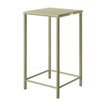 Tabouret de bar carr� en acier tress� vert jonc 75cm t37 - tolix