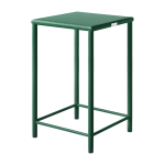 Tabouret de bar carr� en acier tress� vert mousse 65cm t37 - tolix