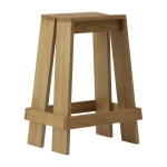 Tabouret de bar en ch�ne laqu� 65cm let - normann copenhagen