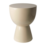 Tabouret beige laqu� tip tap - pols potten