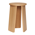 Tabouret en bois de ch�ne - h�bsch