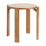 Tabouret en bois de h�tre dor� rey - hay