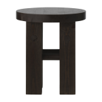 Tabouret en bois de pin fonc� 45 x 40 cm fyr - normann copenhagen
