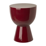 Tabouret bordeaux laqu� tip tap - pols potten