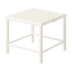 Tabouret carr� en acier tress� blanc perl� 30cm t37 - tolix