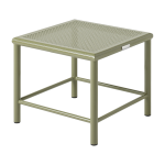 Tabouret carr� en acier tress� vert jonc 30cm t37 - tolix