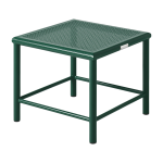 Tabouret carr� en acier tress� vert mousse 30cm t37 - tolix