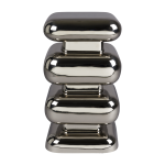 Tabouret en fer chrom� 29x49cm stubby - dutchbone