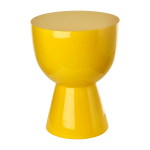 Tabouret jaune laqu� tip tap - pols potten