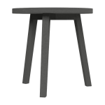 Tabouret laqu� gris gray 42 - gervasoni