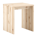 Tabouret en pin naturel 40x36x45cm join - in - karup design