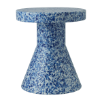 Tabouret en poly�thyl�ne bleu cone bit bleu - normann copenhagen